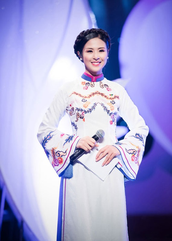 Hoa hau Ngoc Han dep nen na voi ao dai-Hinh-5